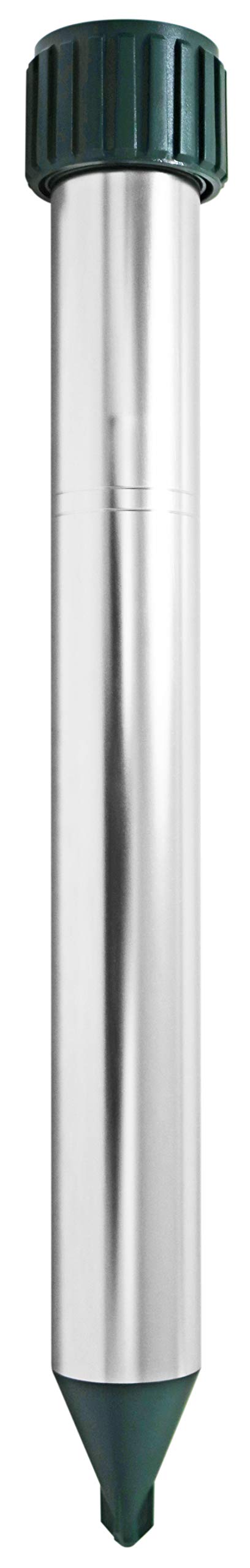 HOME IT® Battery-Powered Ultrasonic Mole Repeller – 650–800 m² Coverage – Deterrent for Moles, Mice & Snakes – 400±100 Hz Frequency – Weatherproof – CE Certified