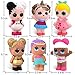 POKONBOY 6 Pack Jumbo Squishies Squishy Toys, Cute Kawaii Squishies Slow Rising Squishies Pack Party Favors Stress Relief Toys for Grils Boys