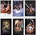 POSTER STOP ONLINE Star Wars Deluxe Set of 6 Movie Posters from All The Star Wars Movies