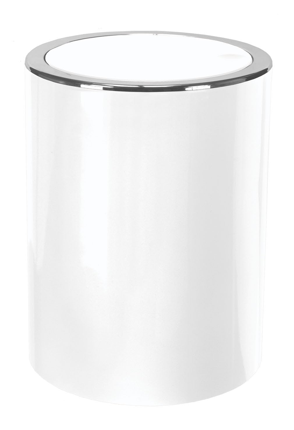 Kleine Wolke Swing Bin, AS Plastic, White, 19 x 24,5 cm