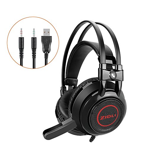 Buy EUKYMR Gaming Headset Channel Virtual USB Surround Stereo Wired PC