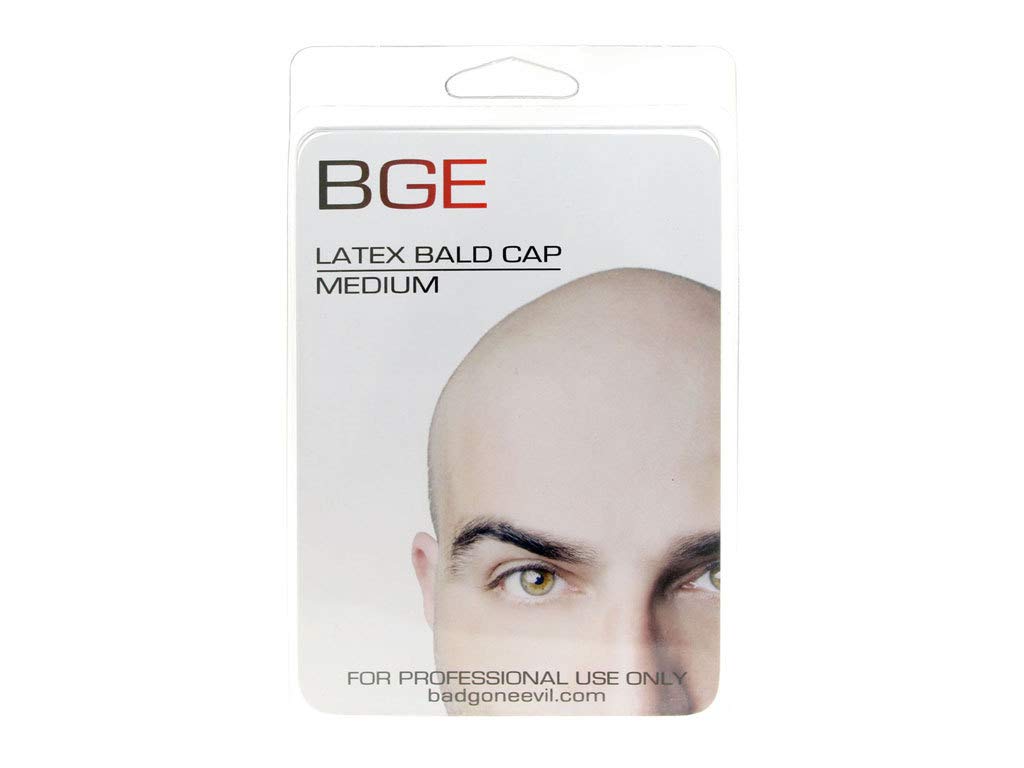 BGE Medium Latex Flesh Tone Bald Cap