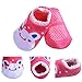 Pinksee 5 Pairs Anti Slip Skid Baby Girl Socks Animal Cartoon Infant Shoes Socks 6-18 months