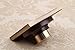 HARPOON Copper/Brass Bathroom Floor Drain Square Shower Sink Drain Strainer with Removable Cover, Carved, Antique