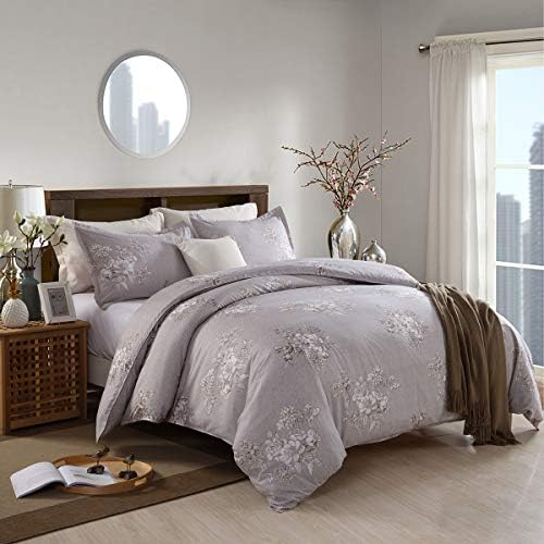 GOOFUN-Y1K Duvet Cover Bedding Set 3pcs Lightweight Microfiber Well Designed 1 Duvet Cover 2 Pillow Shams, Comfortable, Breathable, Soft, Extremely Durable,King Size