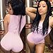 AutumnFall Women O-Neck One Piece Bodysuit Bodycon Rompers Overall