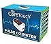 Care Touch CTOM Fingertip Pulse Oximeter with Lanyard for Measuring Pulse Rate and SP02, White