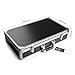 Ghost Fire Sturdy Locking Aluminum Guitar Effect Pedal Case with Pedal Mounting Tape Fastener, 22