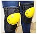KNIGHT GUARD Elbow Safety Pads | Yellow Rib Plate Protection | Knee Pads 10