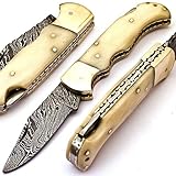 Skokie Knives Custom Hand Made Damascus Steel