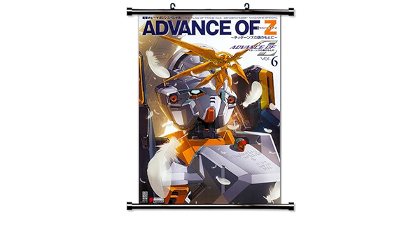 Amazon Com Advance Of Zeta The Flag Of Titans Anime Fabric Wall Scroll Poster 32 X 43 Inches Posters Prints