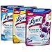 Lysol Click Gel Variety Bundle - 3 Items: 1 Box Lavender Scent, 1 Box Citrus Scent, 1 Box Ocean Fresh Scent
