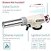 Kitchen Butane Blow Torch Lighter - Culinary Torch Chef Cooking Torches Professional Adjustable Flame with Reverse Use for Creme, Brulee, BBQ, Baking, Jewelry by TENGYES, Butane Not Included