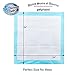 Petfamily Super-Absorbent 24 by 24 Inches Dog Training Pads - 100 Count of Pads