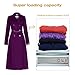 IEOKE Velvet Hangers, Nonslip Clothes Hangers Heavy Duty 360 Swivel Hanger Hook Ultra Thin Clothes Racks Perfect for Space Saving (50 Pack)