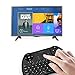reiie Rii i28 5 in 1 Wireless Mini Keyboard/Touchpad/Flying Mouse/Earphone Jack/Backlit Work for PC,Raspberry Pi 2 3, Android TV Box,XBMC,Windows 7 8 10