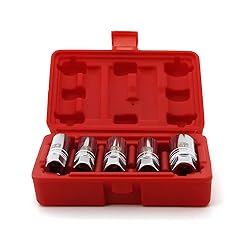 A ABIGAIL 5PCS Magnetic Spark Plug Socket Set