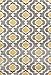 Rugshop Moroccan Trellis Contemporary Perfect for high Traffic Areas of Your Living Room,Bedroom,Home Office,Kitchen Area Rug 3'3