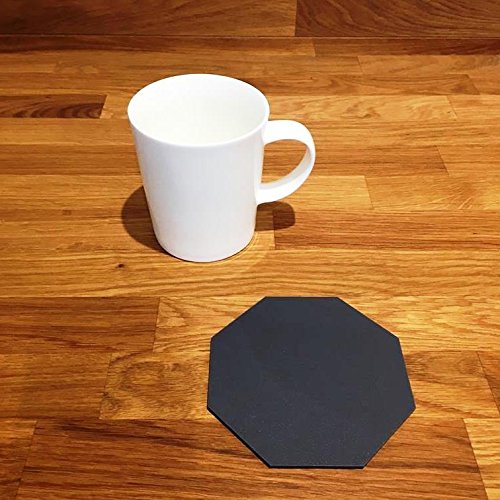 Super Cool Creations Coasters - Octagonal - Graphite Grey - 8 Set