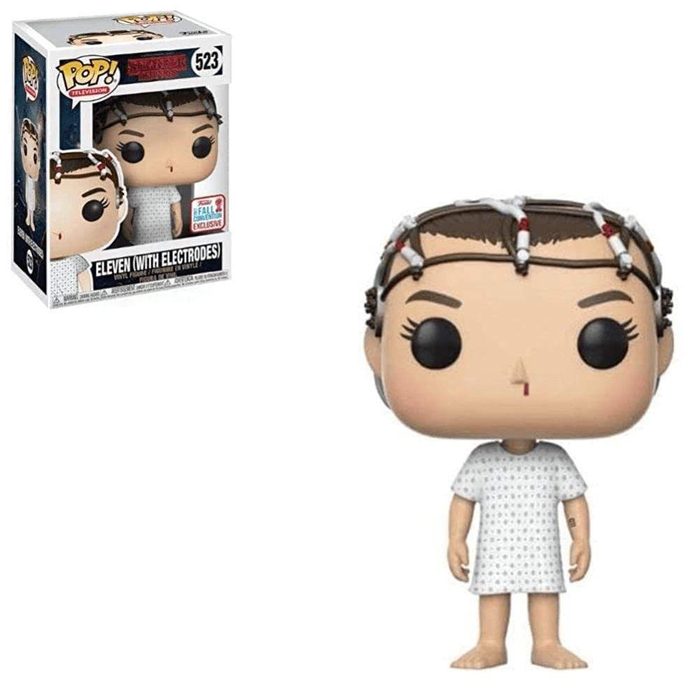 Funko - Figurine Stranger Things - Eleven With Electrodes Exclu Pop 10cm - 0889698209298