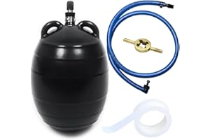 Water Shut Off Airbag with Long Hose, 4 Inch Inflatable Pipe Plug, Pipe Test Plug, Test Ball Plug, Used for Drainage Pipe, Se