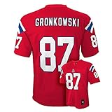 Rob Gronkowski New England Patriots NFL Youth Red Alternate Mid-Tier Jersey