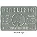 Tags America No Soliciting Sign, Metal Yard Sign for House, Home or Business, 8 x 12 Inch Rust Free Aluminum, Easy Mount On Door, Fence, Gate or Building
