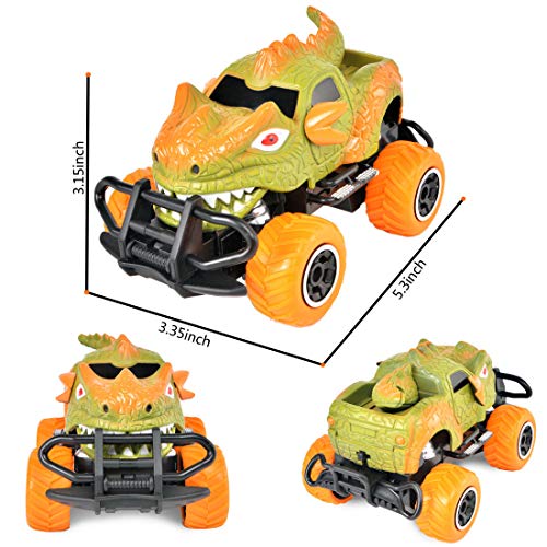 PBOX Monster Remote Control Car,4 Channel Electric Off Road Climbing Vehicle Toy Cars,1:43 Scale Car Toy for Age 4 and Above Boys Girls Best Gift