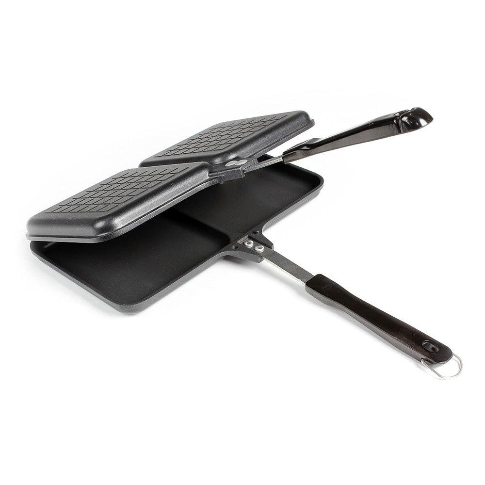 Outdoor Revolution Camping Double Sandwich Maker Camping Caravan Festivals, Black