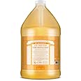 Dr. Bronner's - Pure-Castile Liquid Soap (Citrus, 1 Gallon) - Made with Organic Oils, 18-in-1 Uses: Face, Body, Hair, Laundry, Pets and Dishes, Concentrated, Vegan, Non-GMO