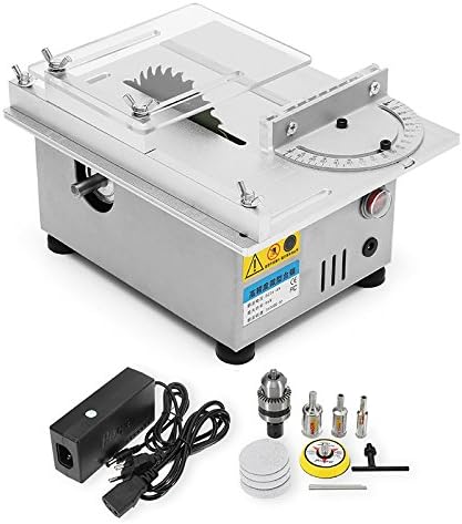 Raitool T4 Mini Table Saw Wood Working Bench Lathe Electric Polisher Grinder DIY Model Cutting Saw
