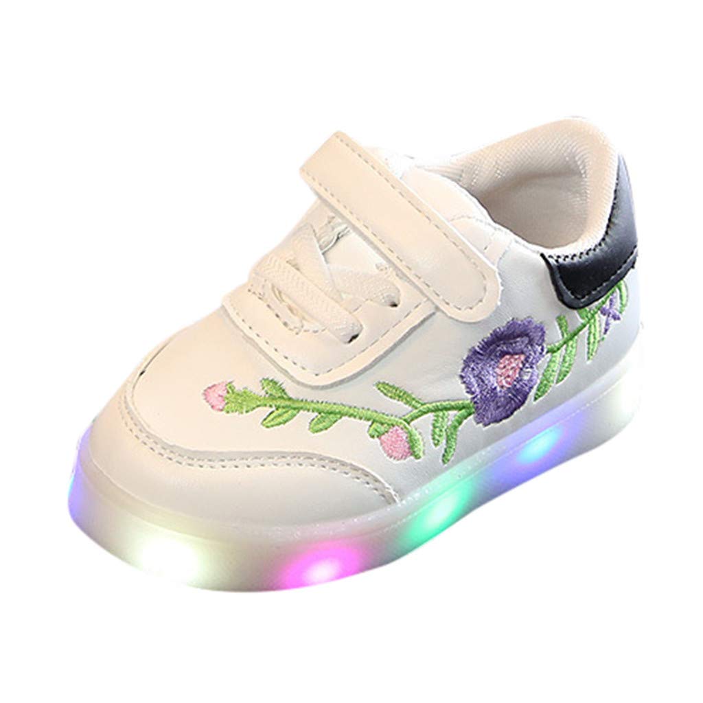 Mua 子供靴 スニーカー Ledライト ルミナス可愛い マジックテープ 赤ちゃん靴 男女兼用 幼児キッド 軽量 通気性抜群 男の子 女の子 滑り止め キッズ スパンコール バタフライ 花柄 運動靴 通園通学 子供の日 安いカジュアル シューズ Tren Amazon Nhật Chinh Hang 21 Fado