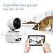 WIFI Security Camera, Compatible with Alexa Echo Show, AOGE Wireless Home HD Indoor IP Camera with Cloud Storage Trial, Two-Way Audio, Night Vision, Motion Detection