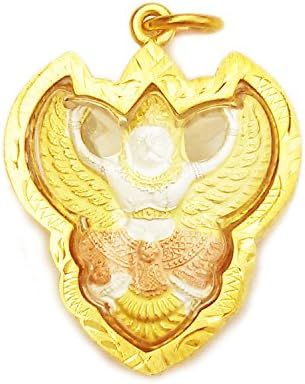 Jewelry Pendant Life Protection Hot Necklace Buddhist Paya Krut (Garuda) Pendant Thailand Nice Gift Thai Amulet