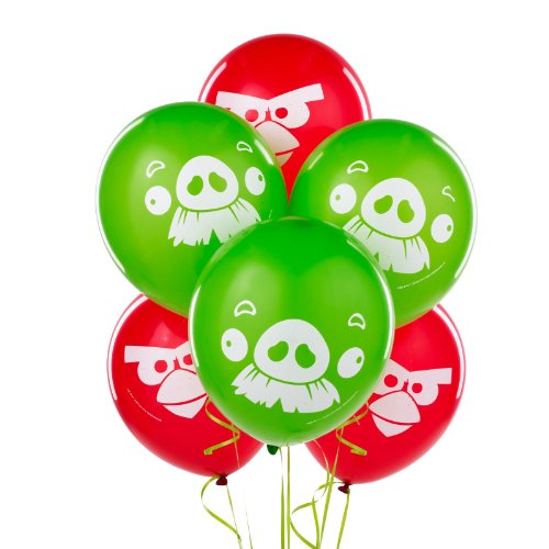Angry Birds Printed Latex Balloons- Assorted Colors - //coolthings.us