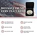 President Trump Inauguration Commemorative Coin - Limited Edition - Coin Collector's Item - 45th President of the United States - Presidential Inauguration 2017