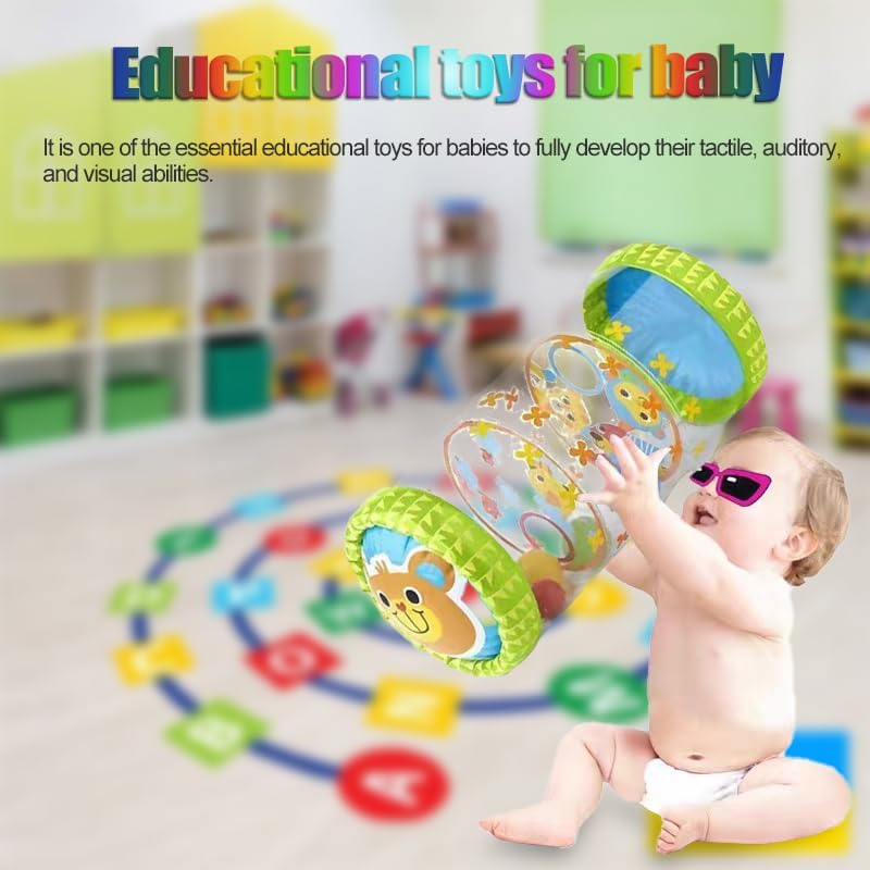 Juguete inflable para bebés, juguetes para gatear para bebés, pelota para gatear y trepar para niños pequeños, los mejores juegos educativos, para 3-36 meses, regalos para Navidad y cumpleaños