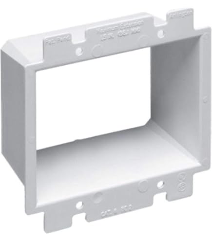 25 Outlet Box Extender - Round, 5-Pack For Ceiling Electrical Boxes ...