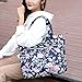 Women’s Nylon Floral Multi Pocket Top Handle Tote Handbags Bag Shoulder Bag Shopping Bags