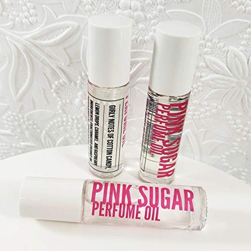Pink Sugar Perfume Oil Natural Roll On Fragrance birthday gift for women Valentines Day Mothers