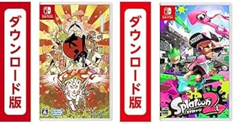 Amazon Co Jp Splatoon2 スプラトゥーン2 オンラインコード版 大神 絶景版 ゲーム