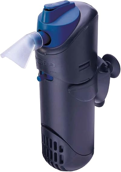 Interpet PF1 Internal Power Filter for Tanks up to 68 Litre Black/Blue