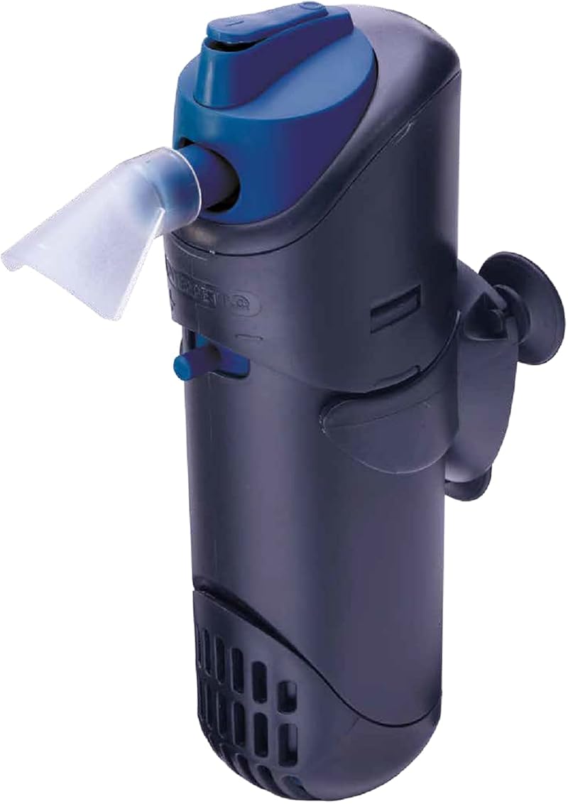 Interpet PF1 Internal Power Filter for Tanks up to 68 Litre Black/Blue