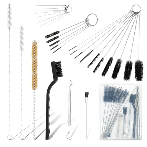 Spray Gun Cleaning Kit, Multi-Purpose Spray Gun Cleaner Brush, Air Paint Airbrush
