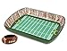 KOVOT Football Stadium Game Day Ceramic Chip and Dip Dish (Football Stadium Chip & Dip)