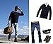 Zebella Unisex Canvas Large Military Duffel Bags for Travel Tote Gym Bag for Sports Overnight Handbag Carry-all Bag Suitcases