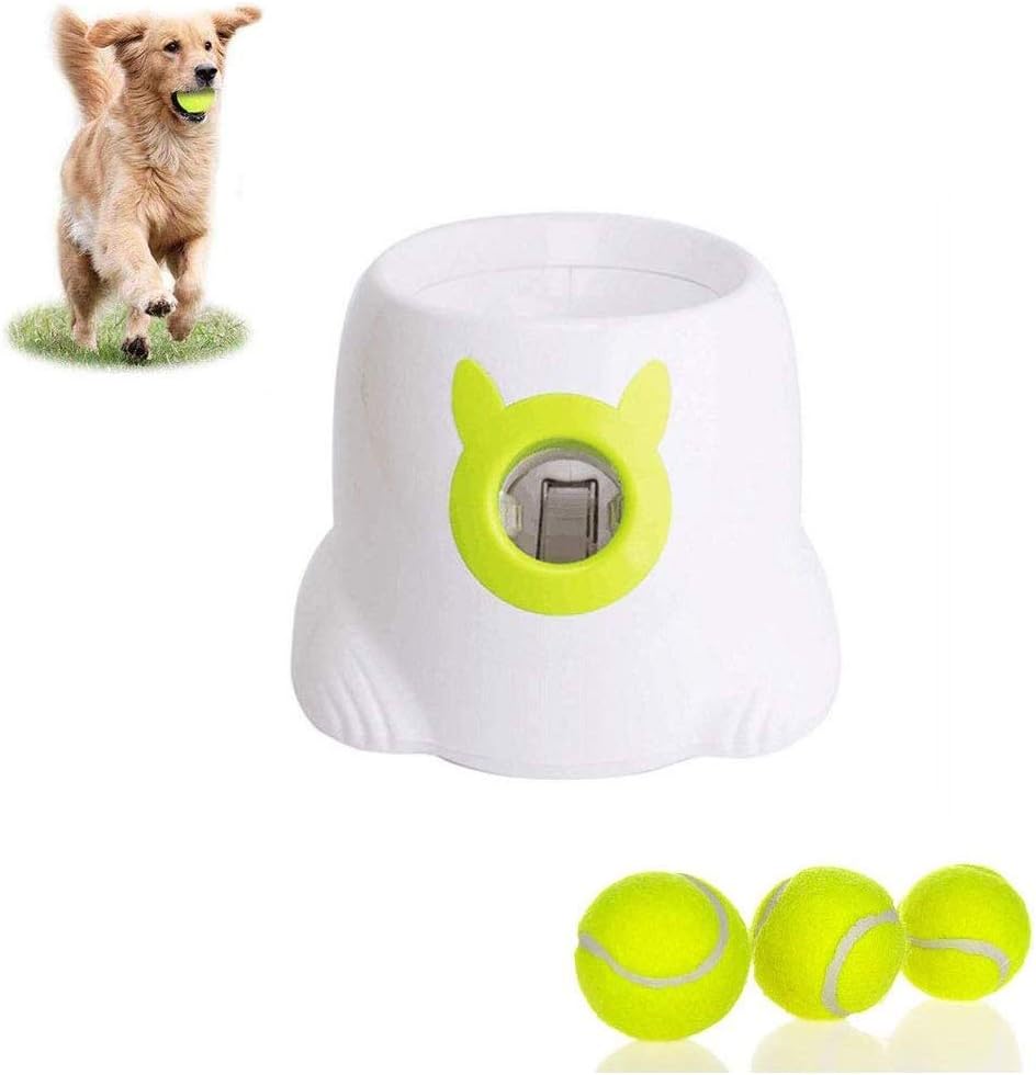 dog toy that throws tennis balls