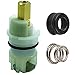 RP25513 Faucet stem Assembly Repair kit Replacement fits Delta Various Two Handle Lavatory, centerset, Widespread Faucet + RP4993 seat and Spring, RP24096 + RP24097 1/4 Turn Stop