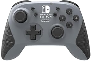 Nintendo Switch Wireless HORIPAD (Gray) by HORI - Officially Licensed by Nintendo