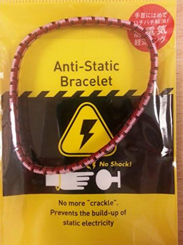 Anti Static Bracelet, Prevents the Build-Up of Static Electricity, Pink Color